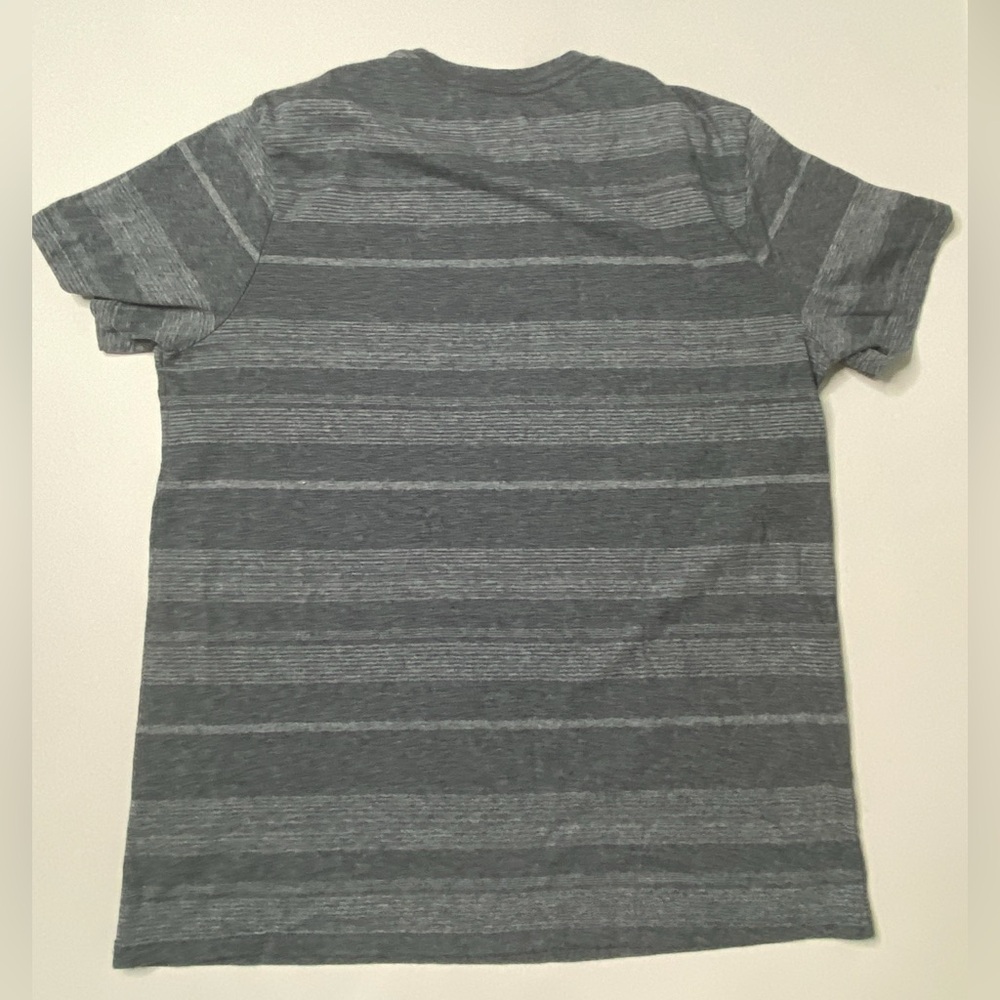 Mossimo Supply Co. Men's Gray Striped Shirt size large - Picture 2 of 5